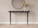 Столик дубовий вузький консольний Натуральний дуб, для передпокою, 80x15x75 см, ручна робота 5843-O фото 7
