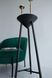 Handmade Black Oak Japandi Pedestal Table, Modern Farmhouse Plant Stand