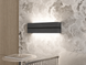 Dark Oak Wood Wall Sconce, Rustic LED Bedside Lamp