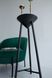 Handmade Black Oak Japandi Pedestal Table, Modern Farmhouse Plant Stand