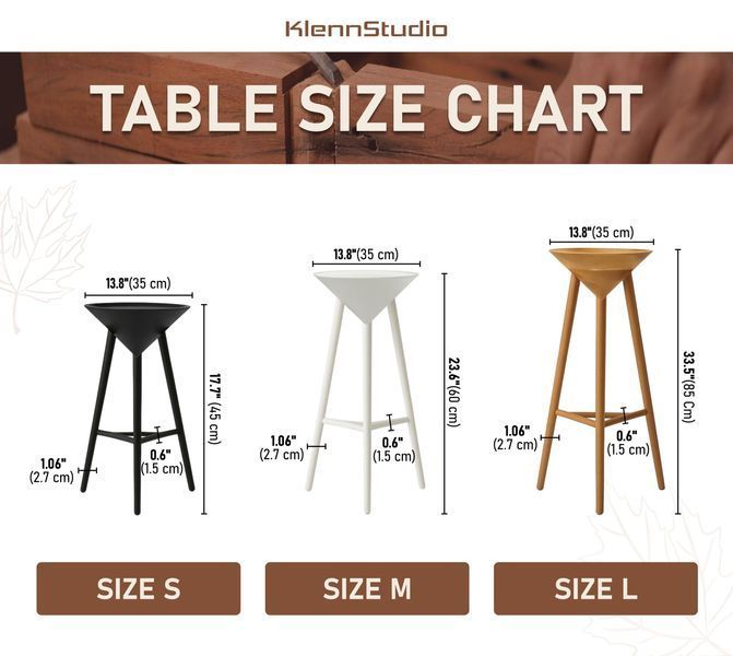 Handmade Black Oak Japandi Pedestal Table, Modern Farmhouse Plant Stand