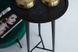 Handmade Black Oak Japandi Pedestal Table, Modern Farmhouse Plant Stand
