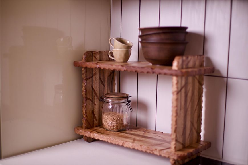 White wooden bookshelf, small floating shelf, book lover gift, library decor, gift for readers