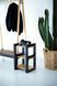 Oak Wood Entryway Shoe Shelf, Rustic Shoe Organizer