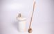 White long standing shoe horn, handmade functional furniture, wood home decor gift