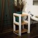 Oak Wood Entryway Shoe Shelf, Rustic Shoe Organizer